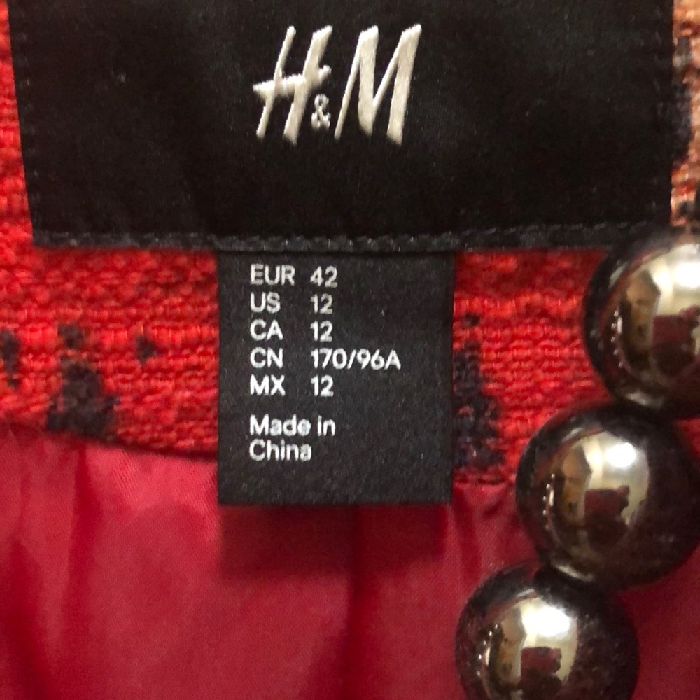 HM blazer
